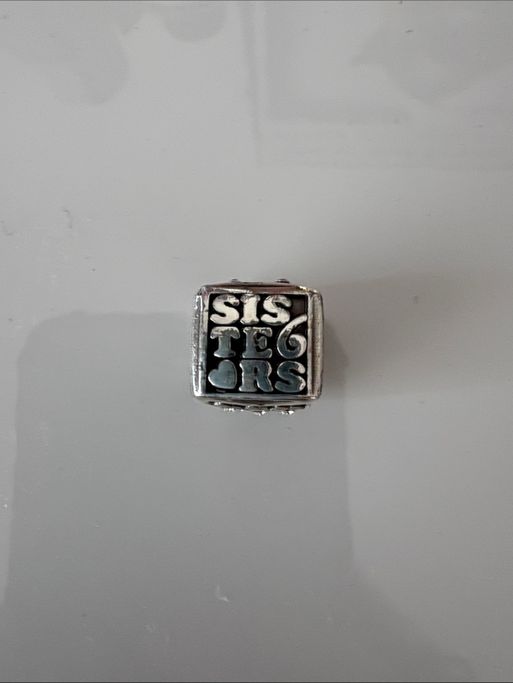 Brighton Silver sisters charm new without tags